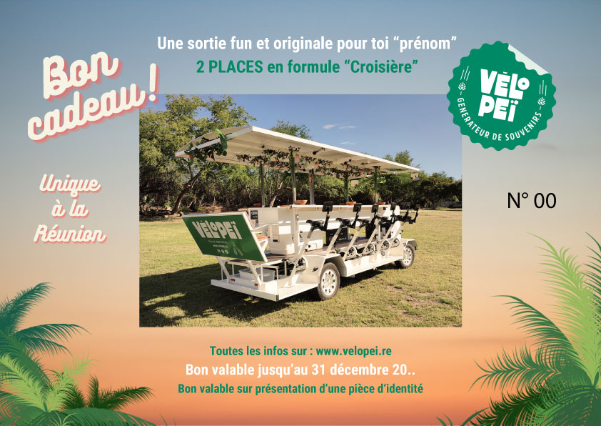 bon cadeau vélopéï